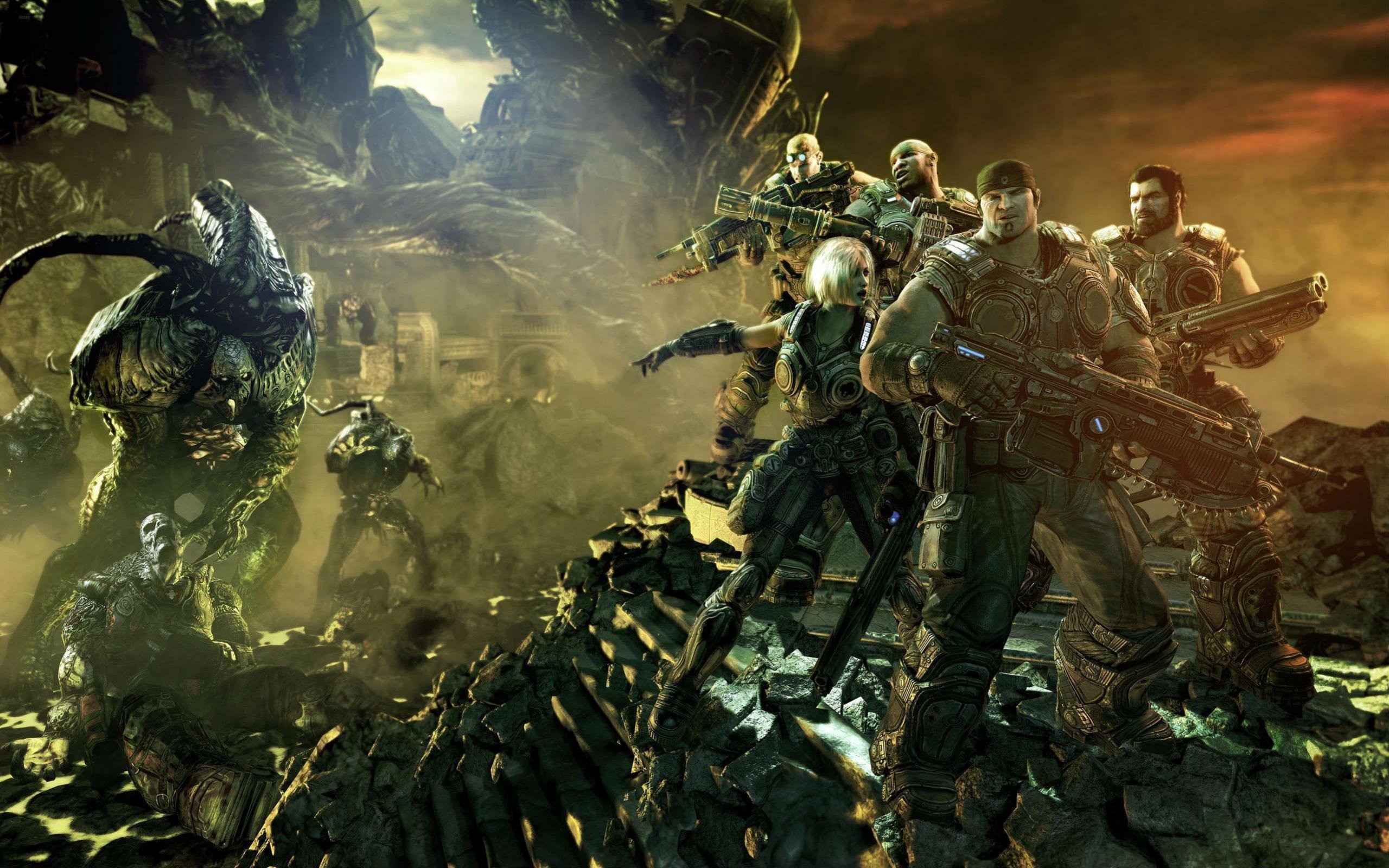 Free download Gears Of War background ID:210337 hd 2560x1600 for computer