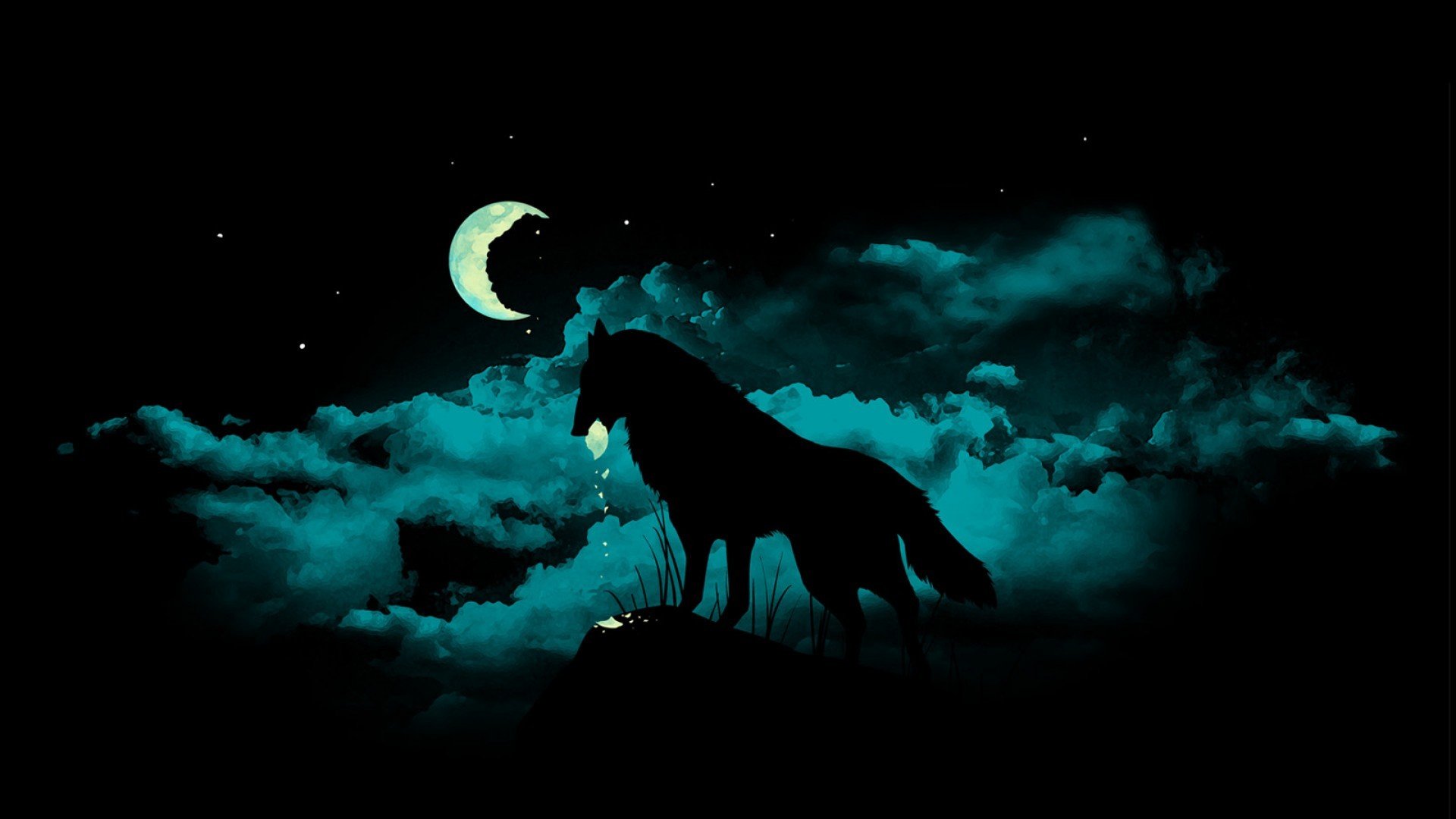 Download 1080p Wolf Fantasy computer wallpaper ID:346552 for free