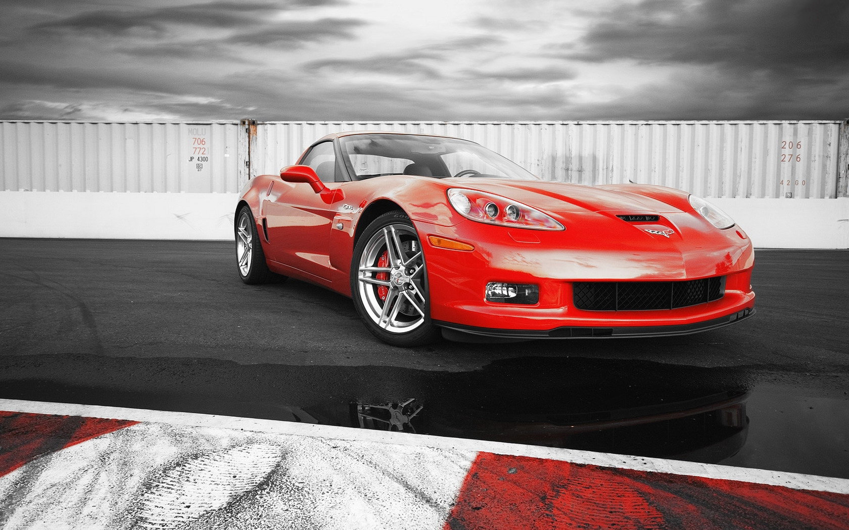 Download hd 1680x1050 Corvette desktop wallpaper ID:55224 for free