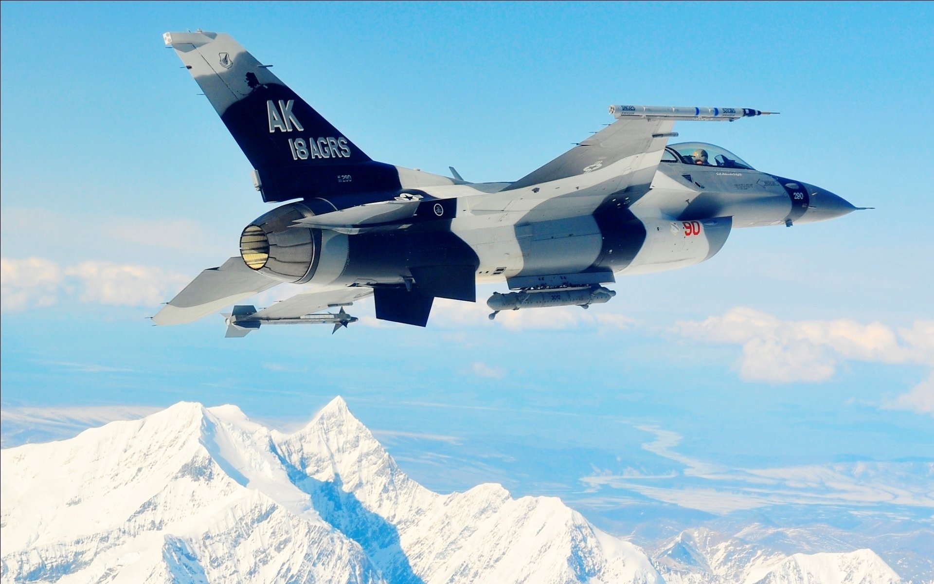 High resolution General Dynamics F-16 Fighting Falcon hd 1920x1200 wallpaper ID:175090 for PC