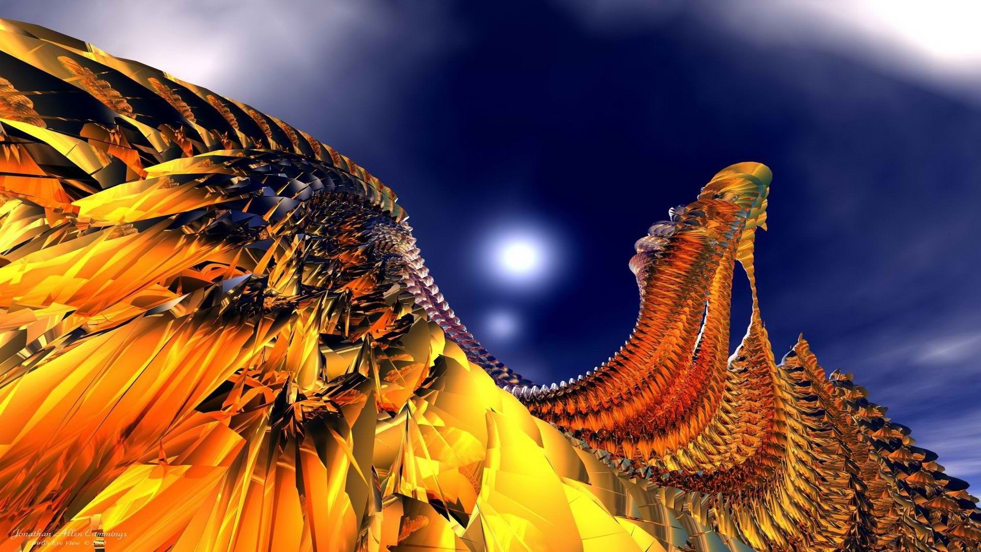 Awesome Fractal free background ID:94432 for full hd 1080p PC