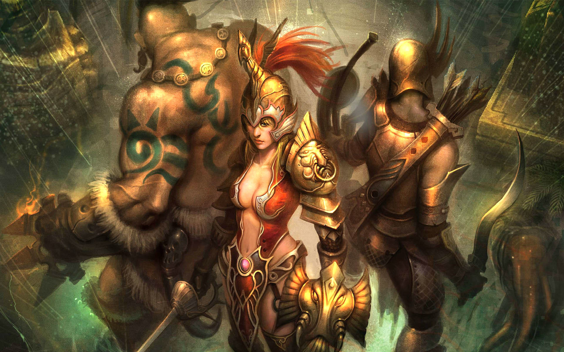 Best Warrior Epic background ID:25075 for High Resolution hd 1920x1200 computer