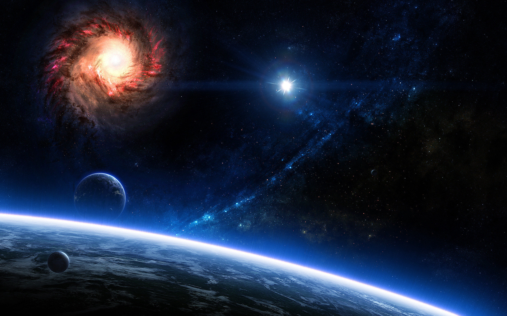 Awesome Cool space free wallpaper ID:398671 for hd 1920x1200 desktop