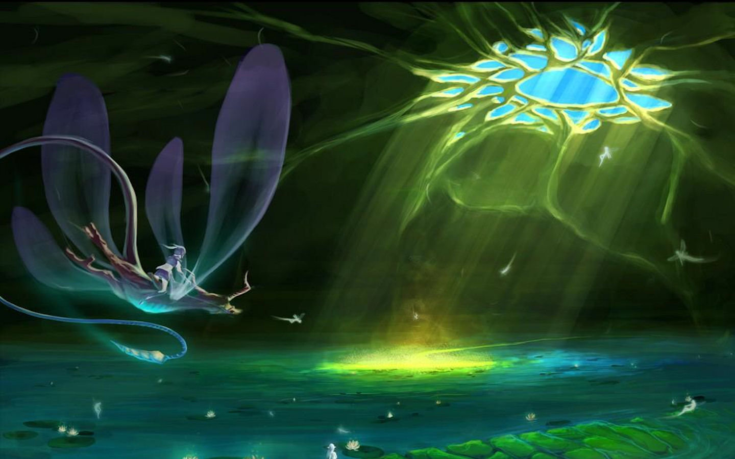 Download hd 1440x900 Fairy computer wallpaper ID:96692 for free