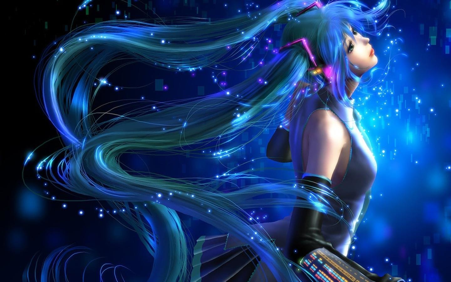 Free download Vocaloid background ID:1068 hd 1440x900 for computer