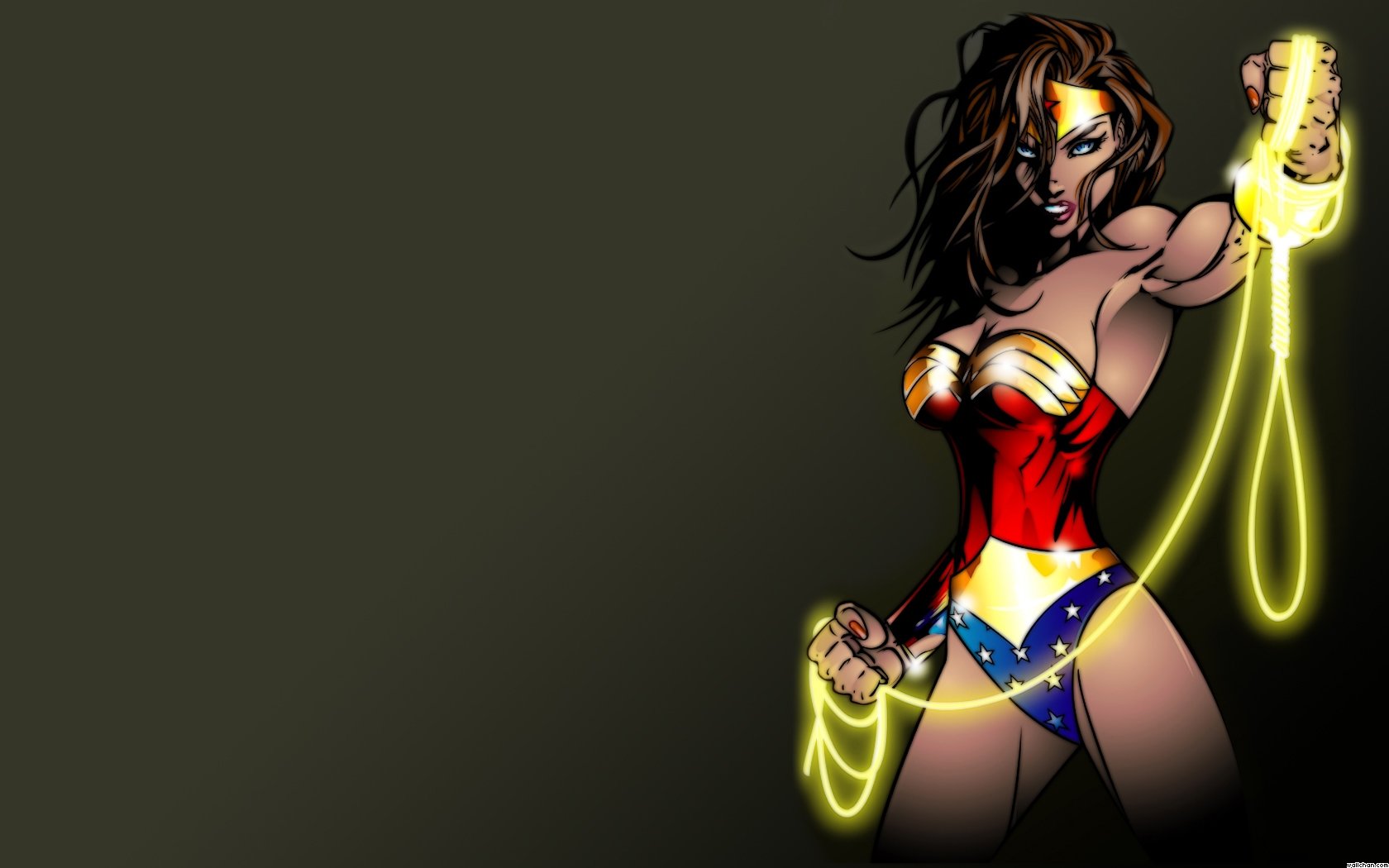 Download hd 1680x1050 Wonder Woman desktop wallpaper ID:240481 for free