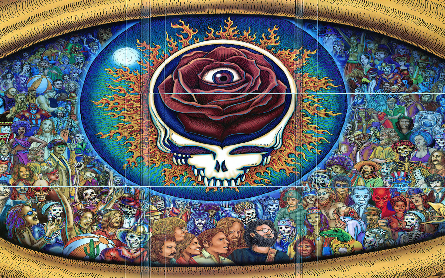 High resolution Grateful Dead hd 1440x900 wallpaper ID:350368 for PC