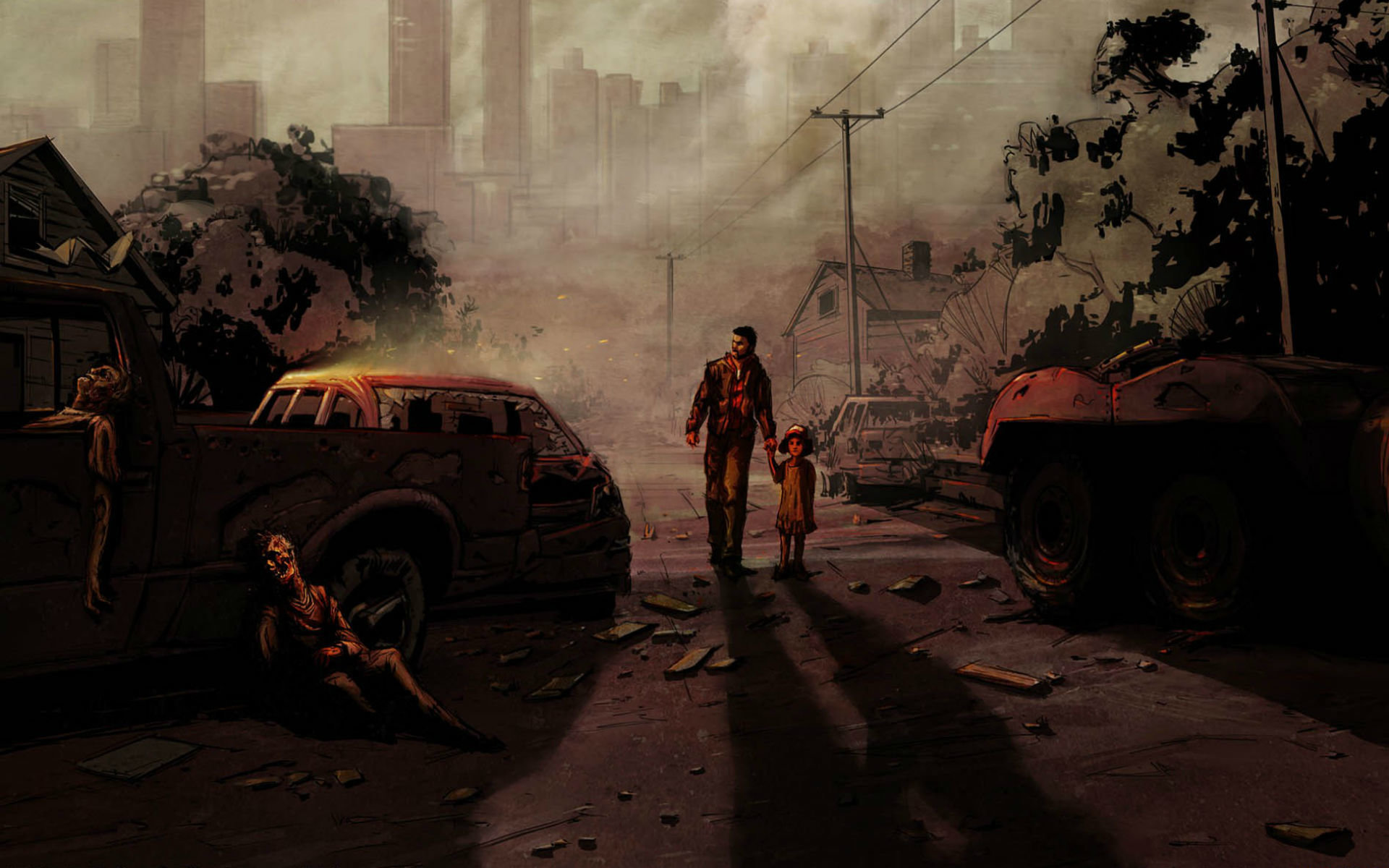 Awesome The Walking Dead: Season 1 free background ID:214849 for hd 1920x1200 PC