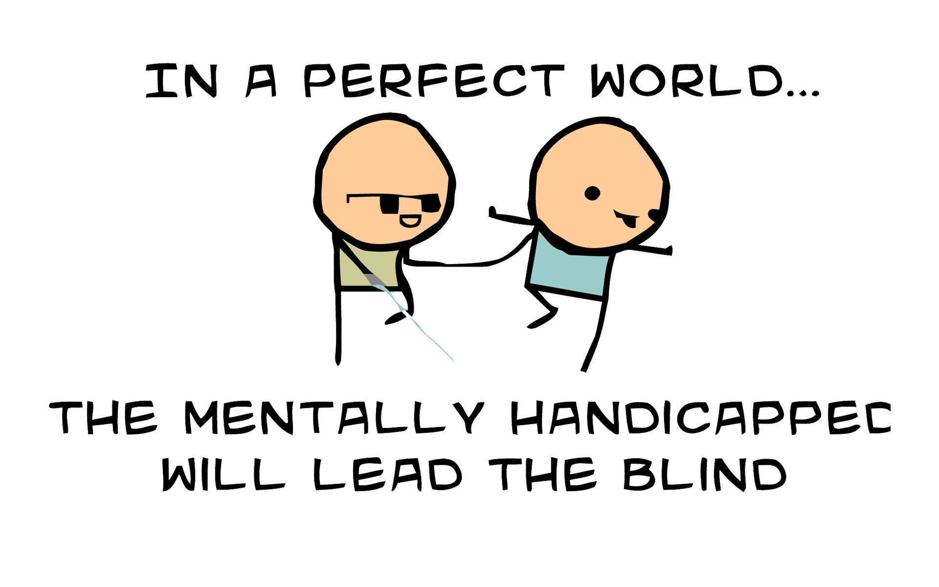 Download hd 1920x1200 Cyanide And Happiness desktop background ID:188107 for free