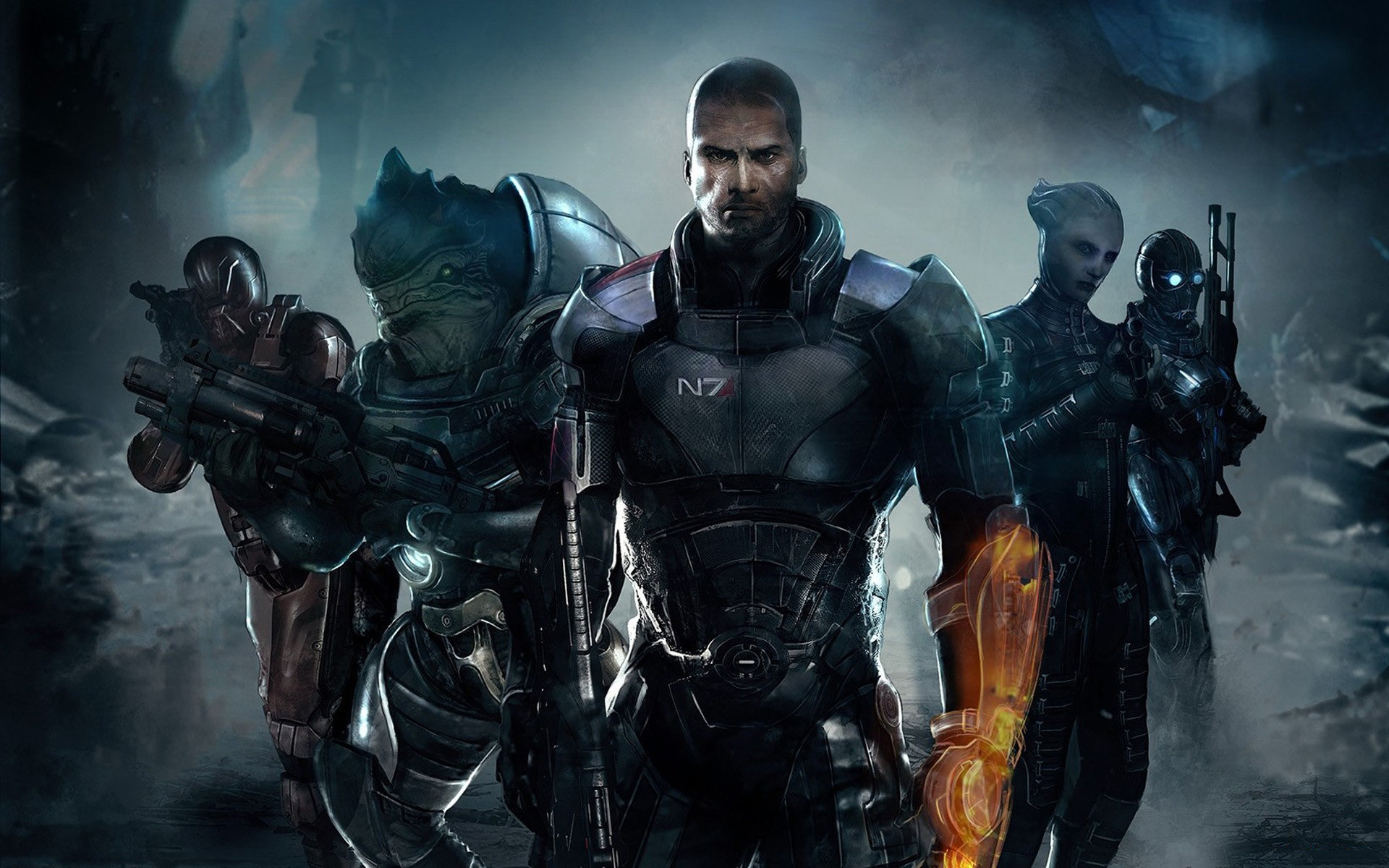 Free download Mass Effect 3 wallpaper ID:191674 hd 1920x1200 for computer