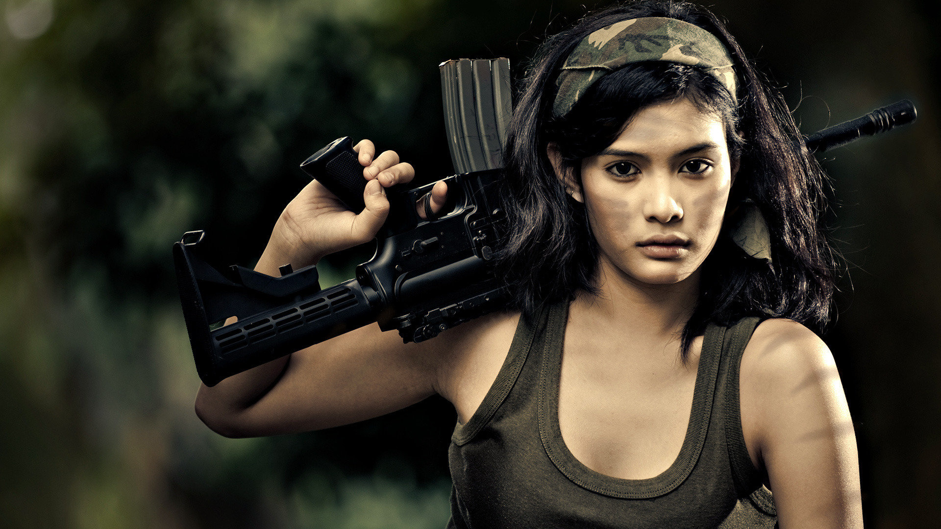 Download hd 1920x1080 Girls with Guns computer wallpaper ID:226195 for free