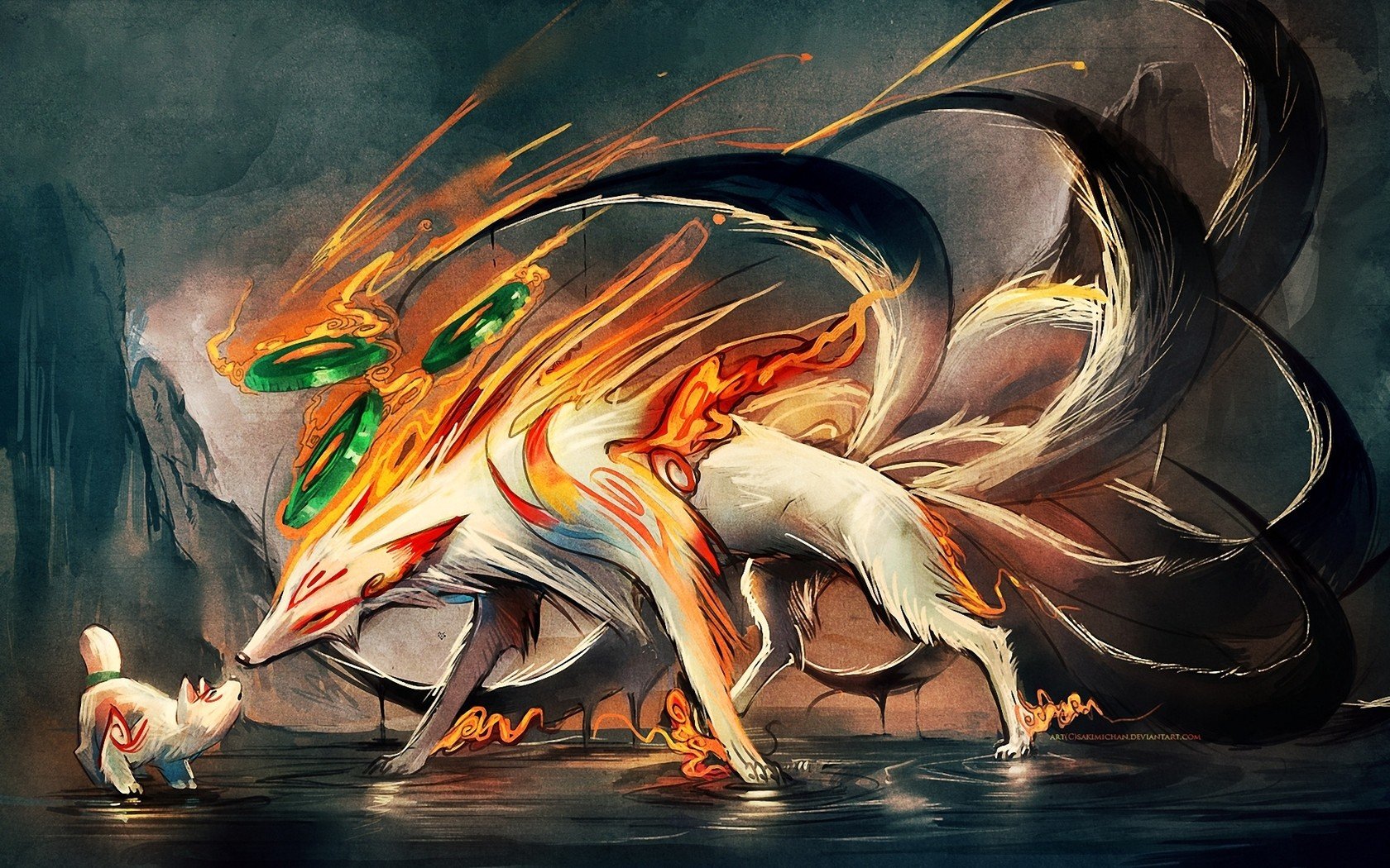 Free Okami high quality background ID:457091 for hd 1680x1050 computer