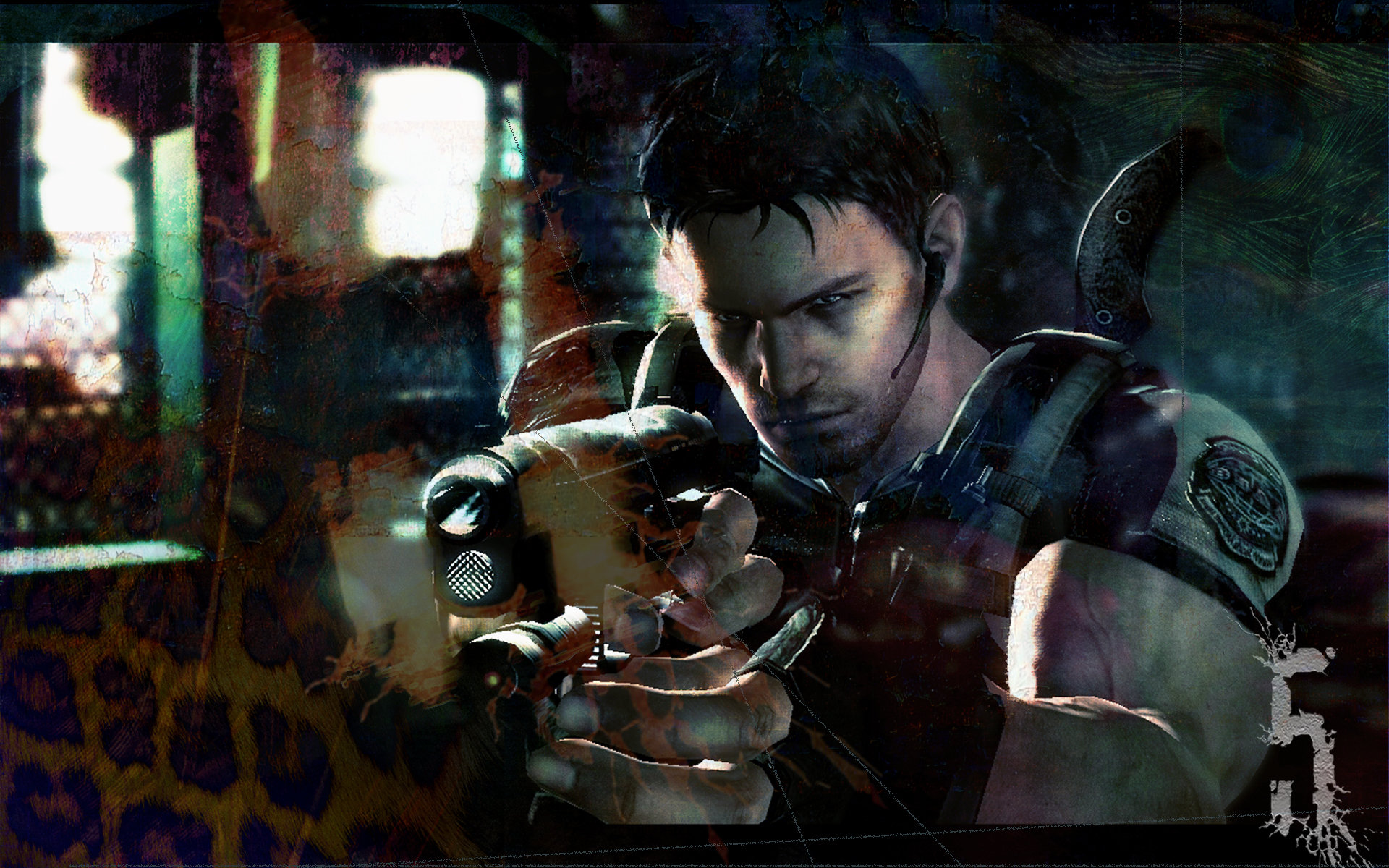 Free download Resident Evil 5 background ID:50313 hd 1920x1200 for PC