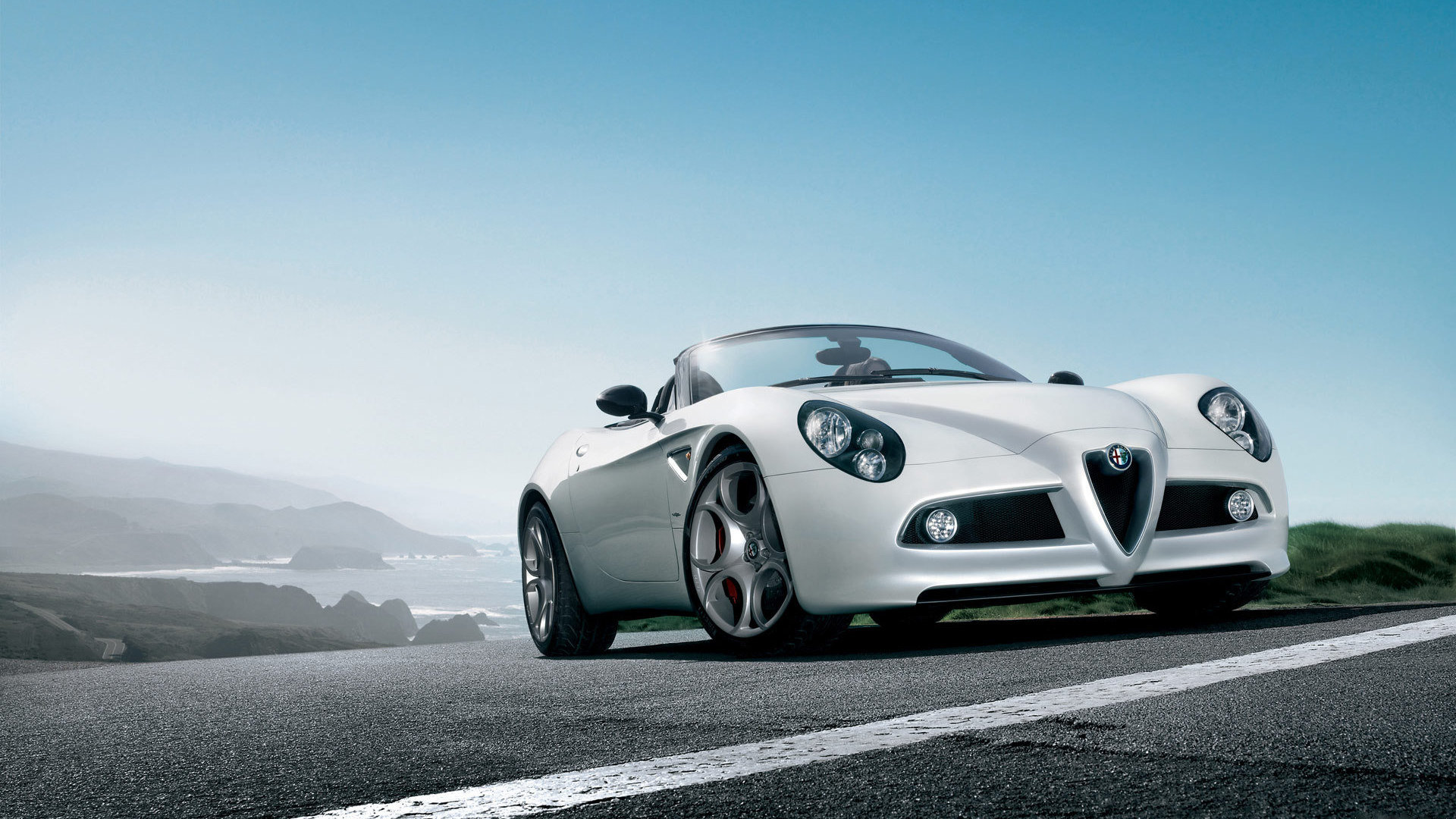 Free Alfa Romeo 8C Competizione high quality background ID:40547 for 1080p PC