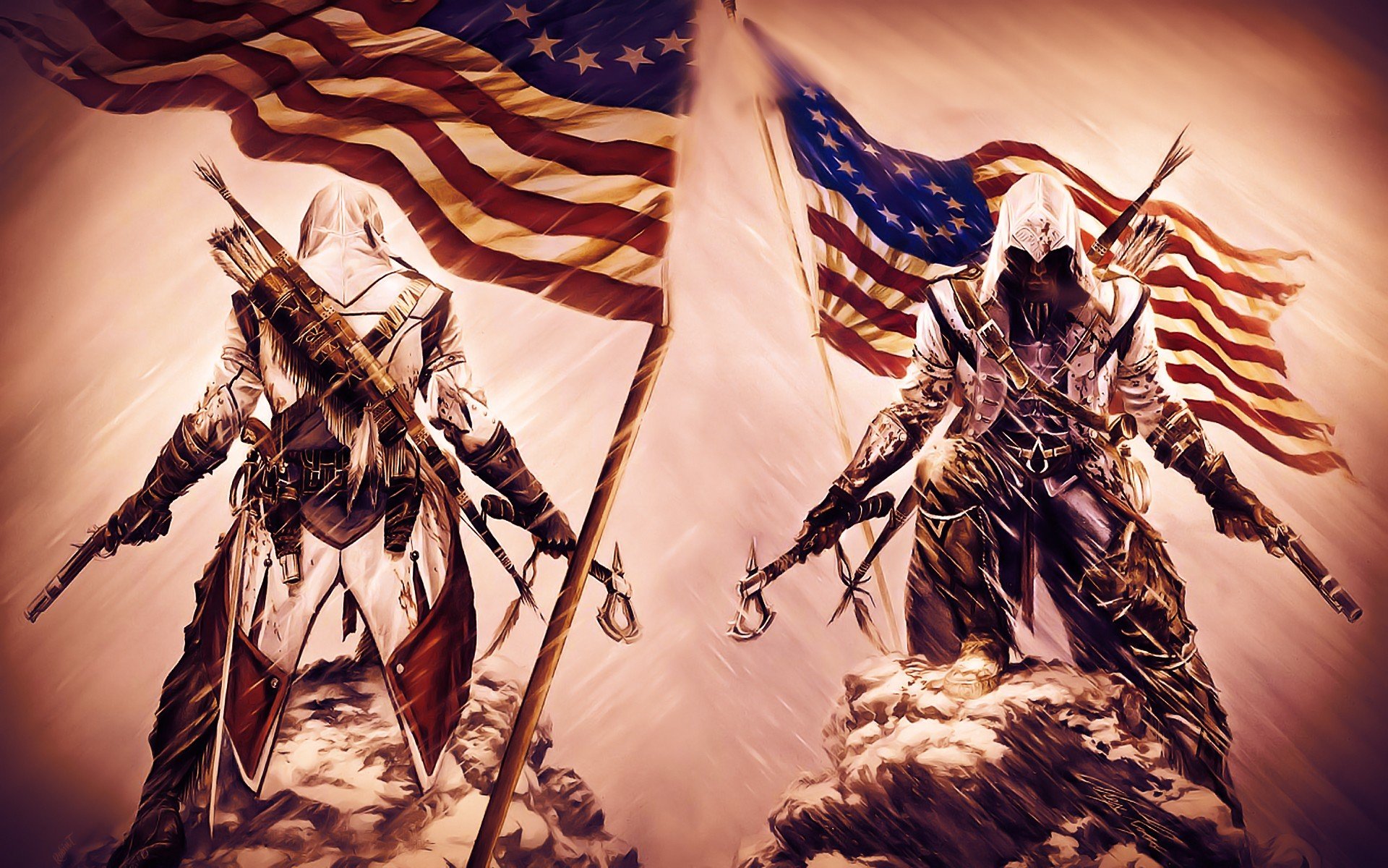 Free download Assassin's Creed 3 wallpaper ID:447322 hd 1920x1200 for desktop