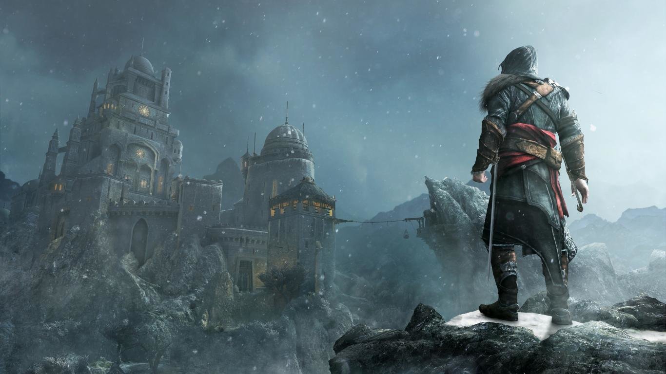 High resolution Assassin's Creed: Revelations 1366x768 laptop wallpaper ID:69615 for computer