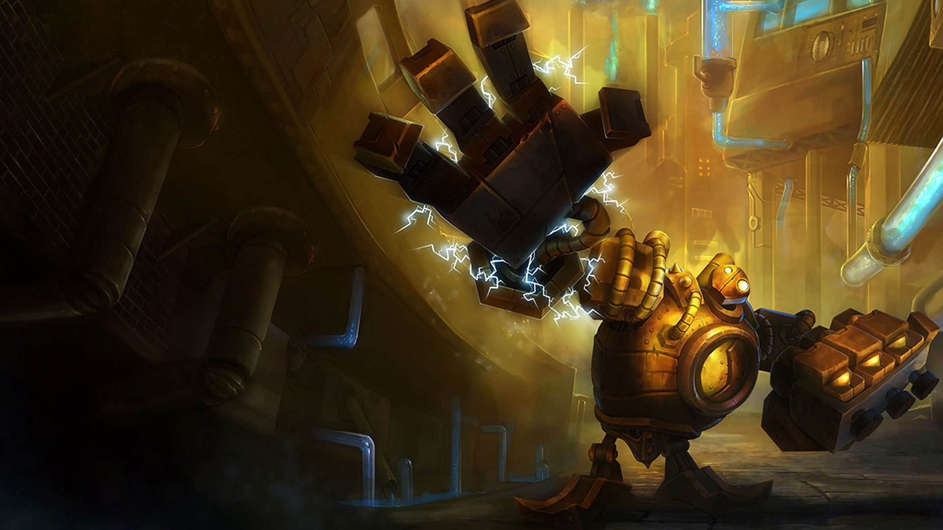 Free download Blitzcrank (League Of Legends) background ID:173388 full hd 1080p for PC