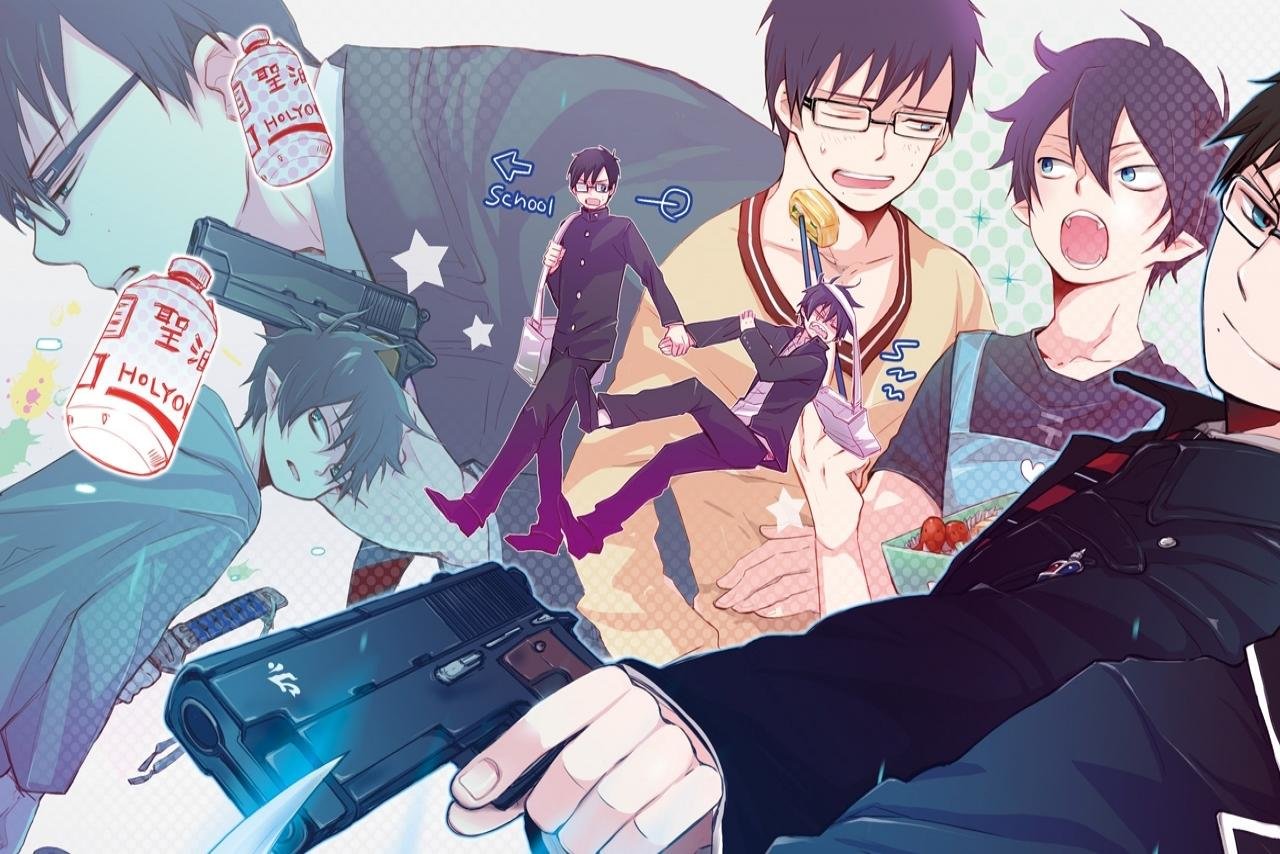 Best Blue Exorcist (Ao No) background ID:242239 for High Resolution hd 1280x854 PC