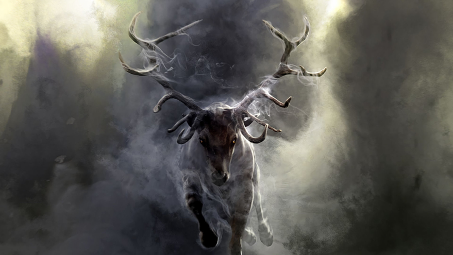 Awesome Deer Fantasy free background ID:96876 for 1080p desktop