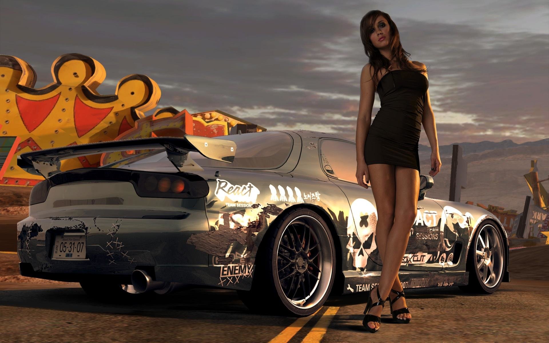 Awesome Girls and Cars free wallpaper ID:219069 for hd 1920x1200 desktop