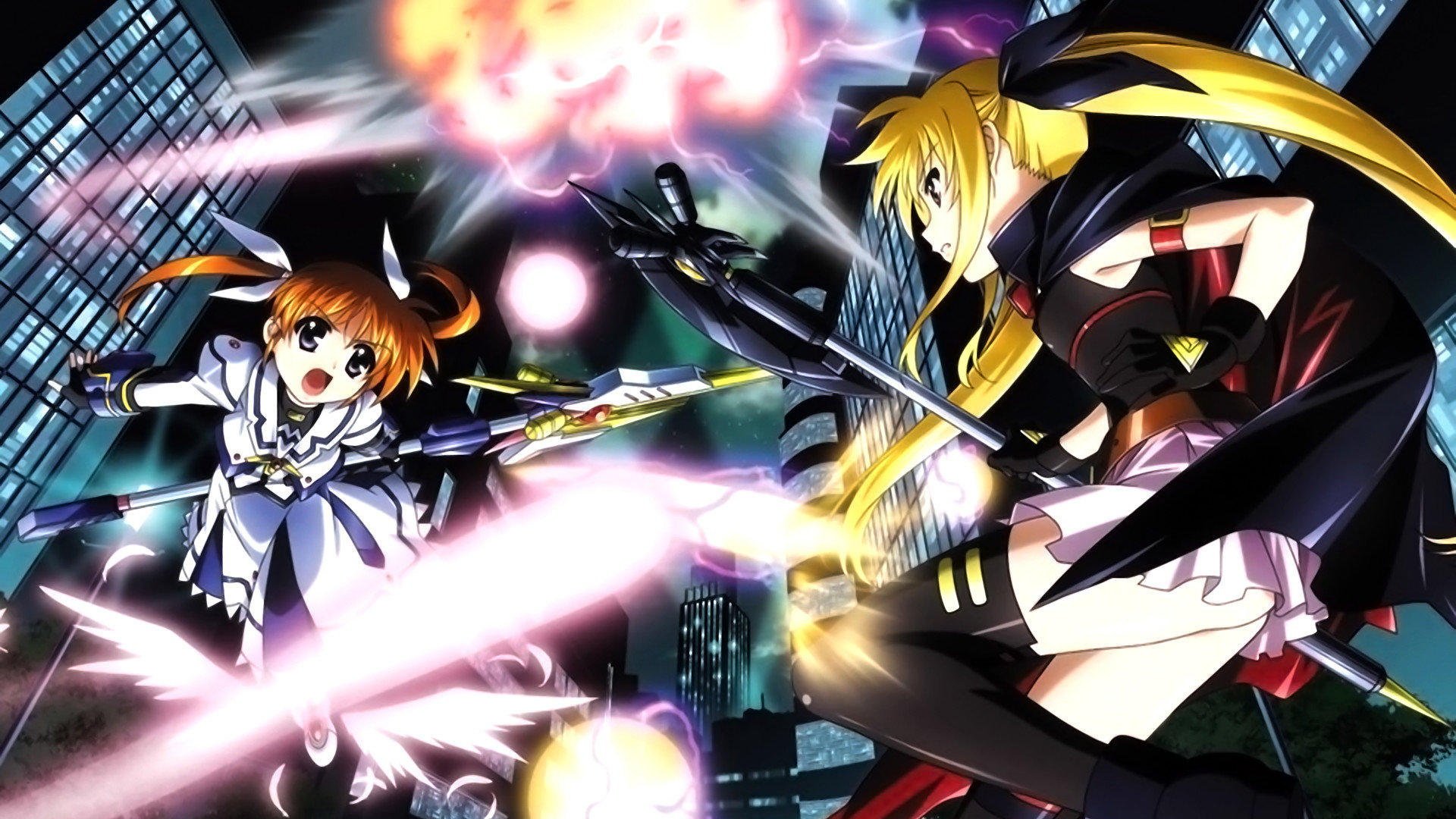 Awesome Magical Girl Lyrical Nanoha free background ID:297577 for full hd computer