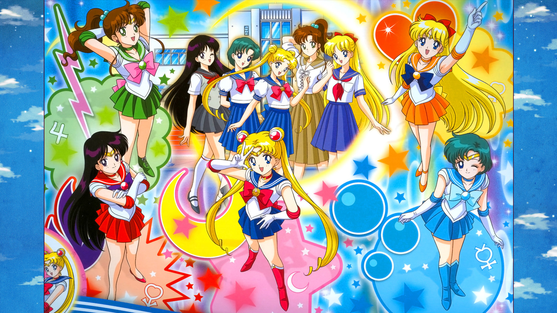 Download hd 1080p Sailor Moon computer background ID:419578 for free
