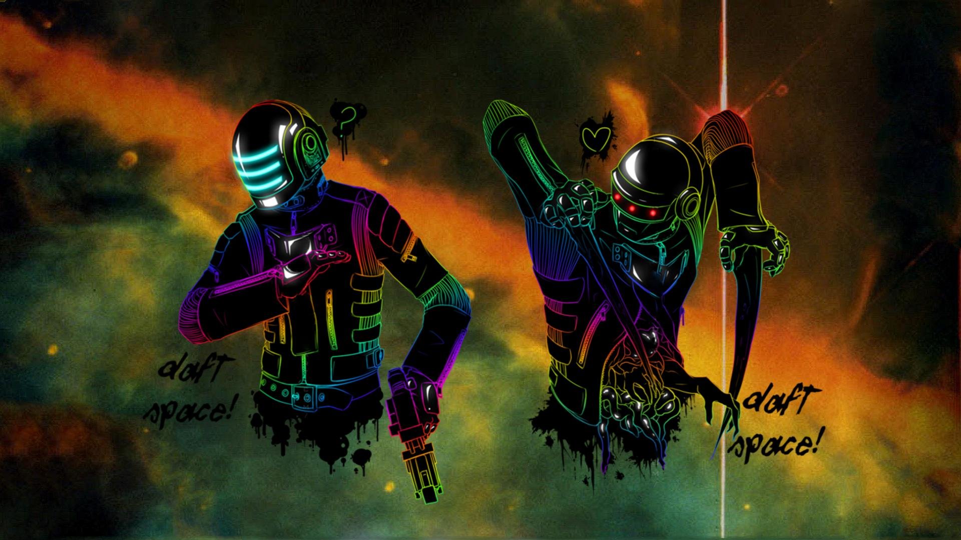 Free Daft Punk high quality background ID:129259 for 1080p computer