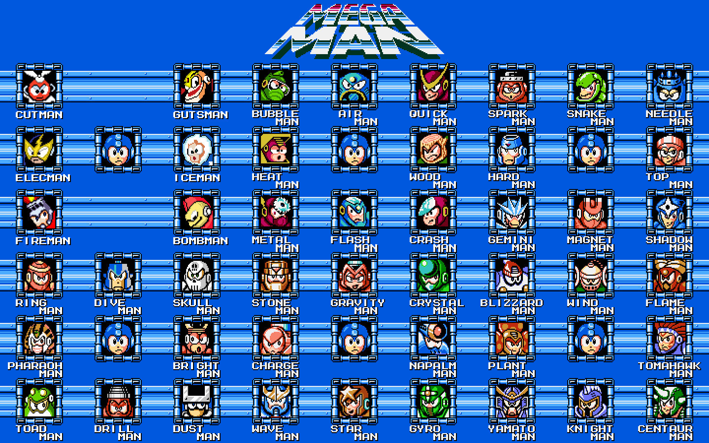 Download hd 1440x900 Mega Man desktop wallpaper ID:29131 for free