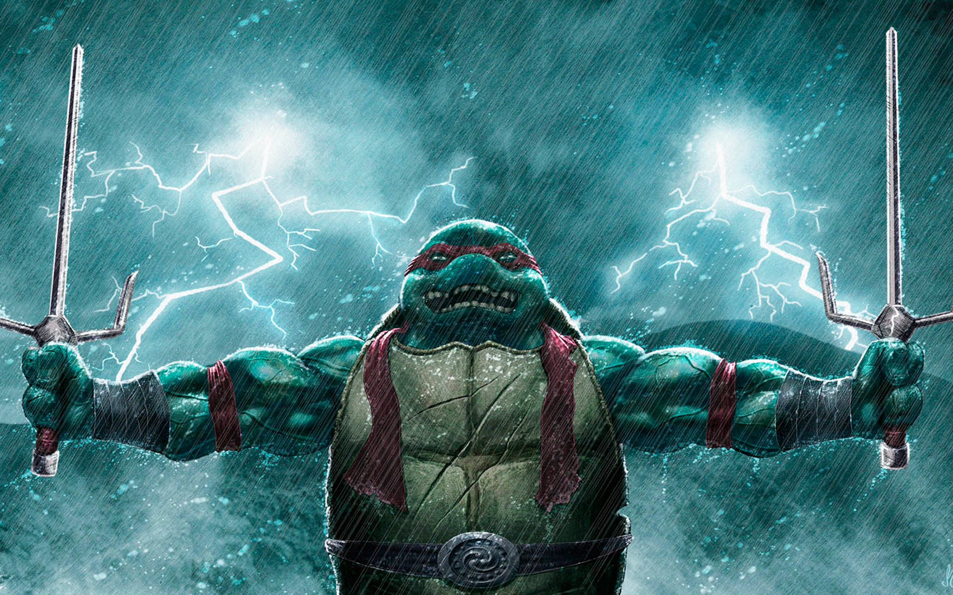 Awesome Raphael (TMNT) free background ID:111399 for hd 1920x1200 desktop