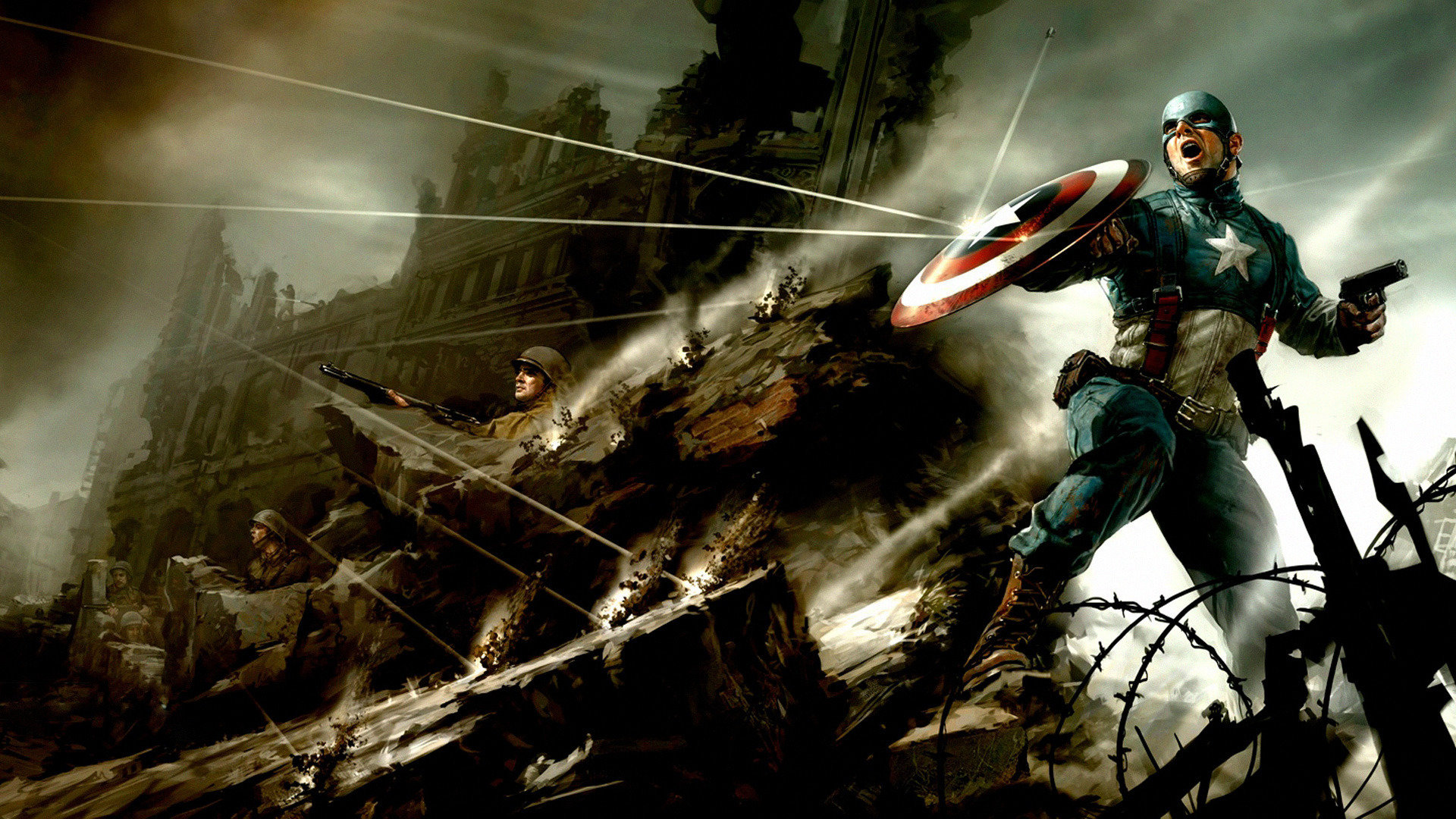 Awesome Captain America (Marvel comics) free wallpaper ID:292957 for hd 1920x1080 desktop