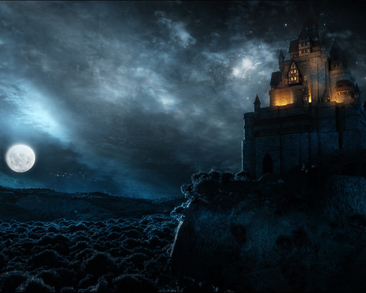 Free Fantasy castle high quality background ID:236467 for hd 1280x1024 computer