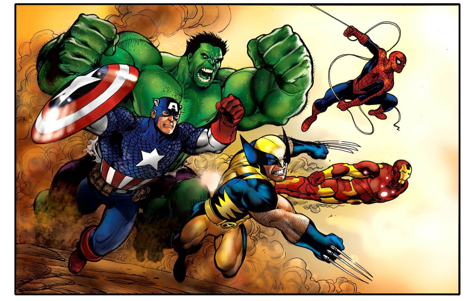 Download hd 1600x1024 Marvel PC background ID:322399 for free