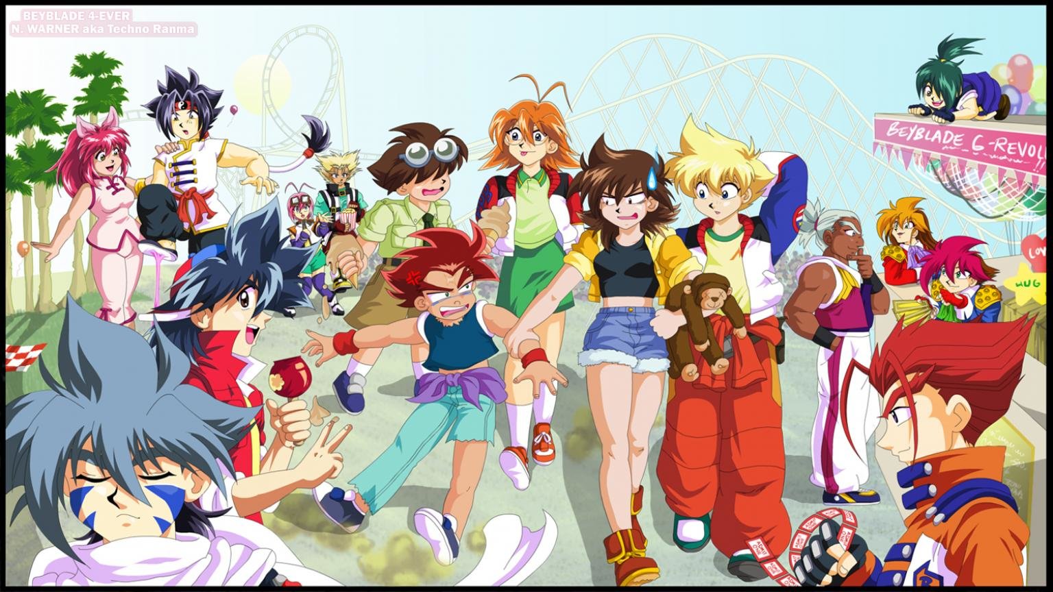 Awesome Beyblade free wallpaper ID:180244 for hd 1536x864 computer