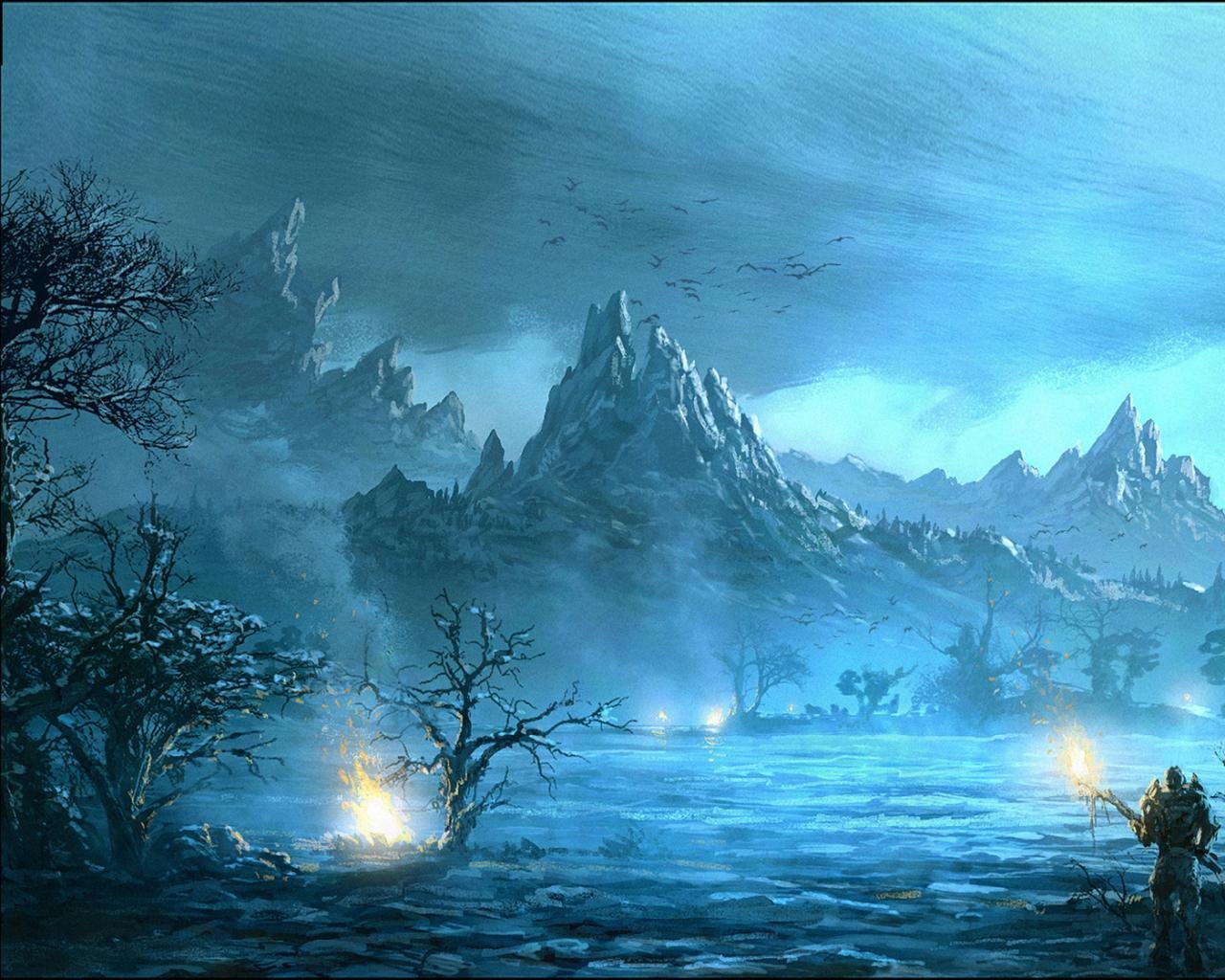 Free Fantasy landscape high quality wallpaper ID:143371 for hd 1280x1024 desktop