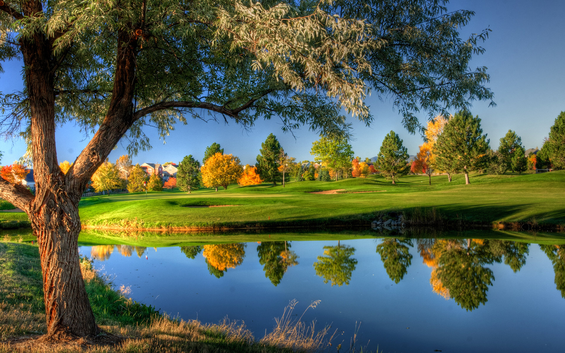 High resolution Golf Course hd 1920x1200 background ID:451036 for desktop
