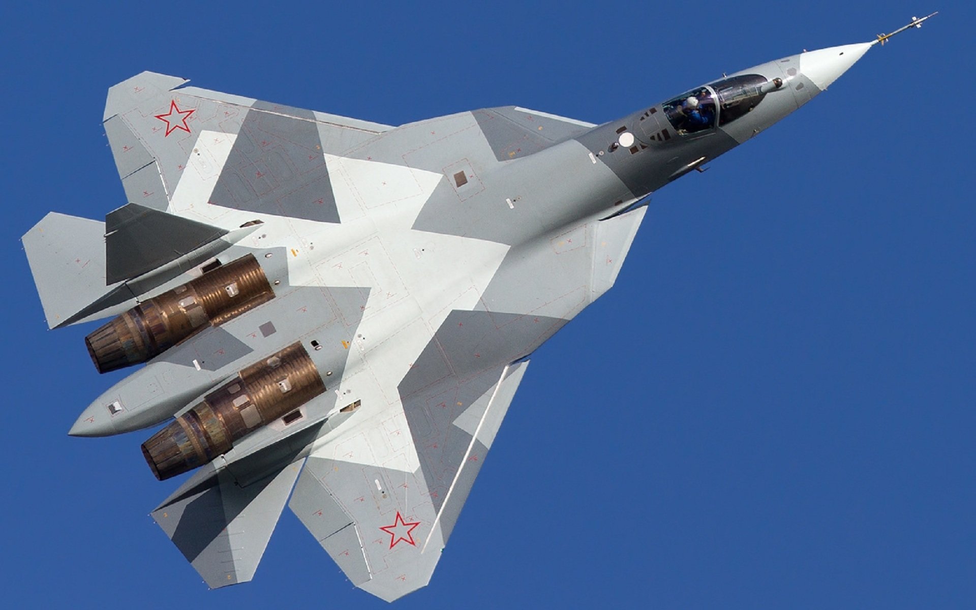 Awesome Sukhoi PAK FA free background ID:283715 for hd 1920x1200 PC