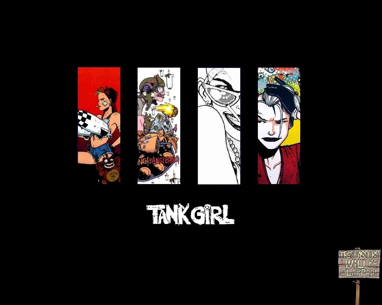 Download hd 1280x1024 Tank Girl PC wallpaper ID:86621 for free