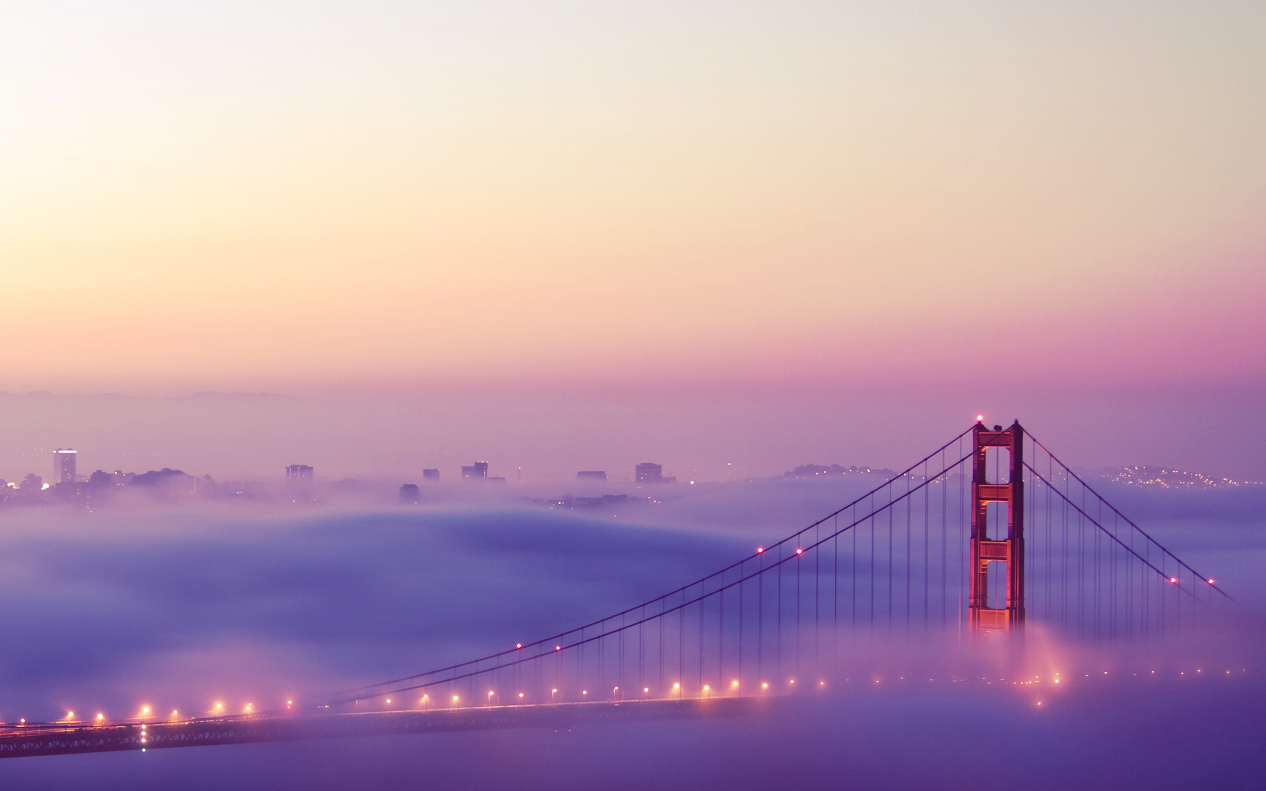 Download hd 2560x1600 Golden Gate computer wallpaper ID:494535 for free