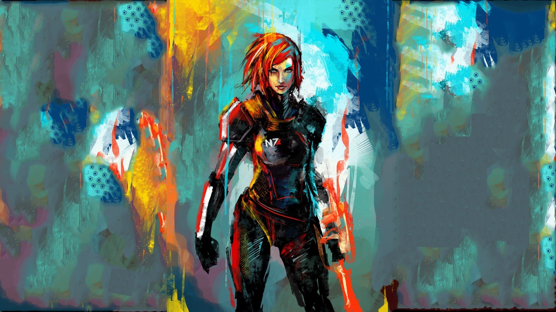 Best Commander Shepard background ID:458082 for High Resolution full hd 1920x1080 computer