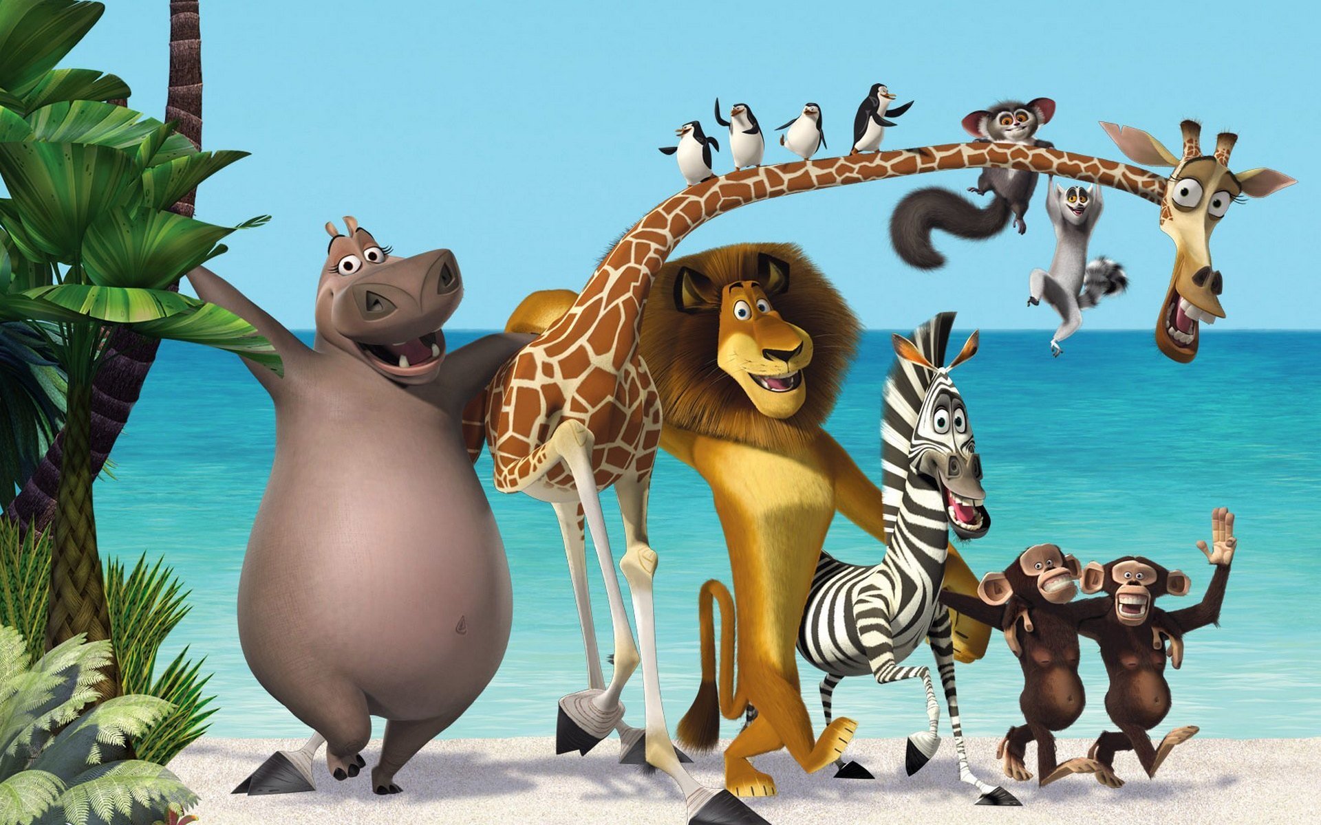 Free download Madagascar 3: Europe's Most Wanted background ID:451737 hd 1920x1200 for computer