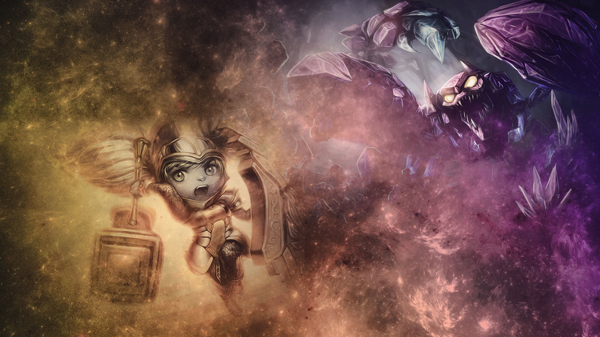High resolution Poppy (League Of Legends) full hd 1920x1080 background ID:173828 for desktop