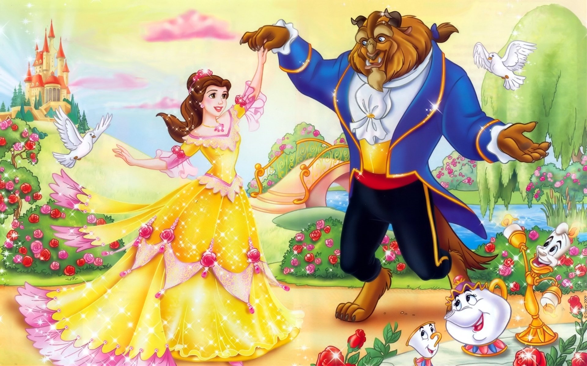 Free download Beauty And The Beast background ID:419790 hd 1920x1200 for desktop