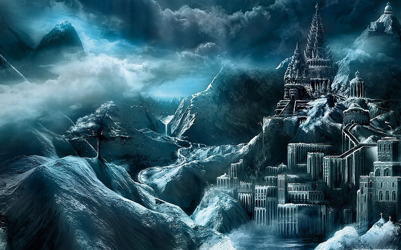 High resolution Fantasy castle hd 1280x800 wallpaper ID:236329 for computer