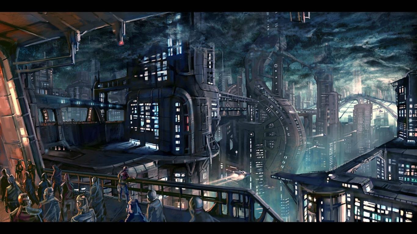Free download Futuristic city wallpaper ID:88042 laptop for computer