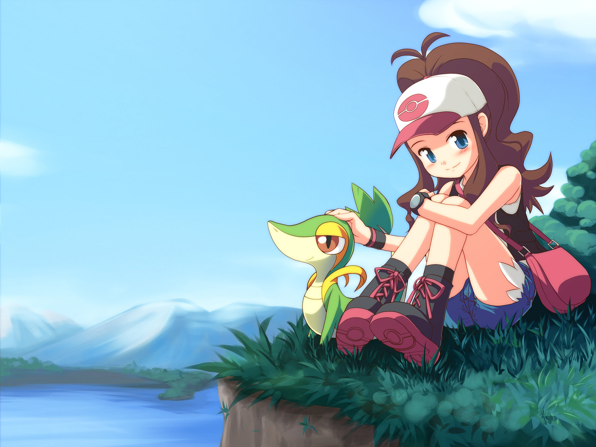 Free download Snivy (Pokemon) background ID:278806 hd 1920x1440 for desktop