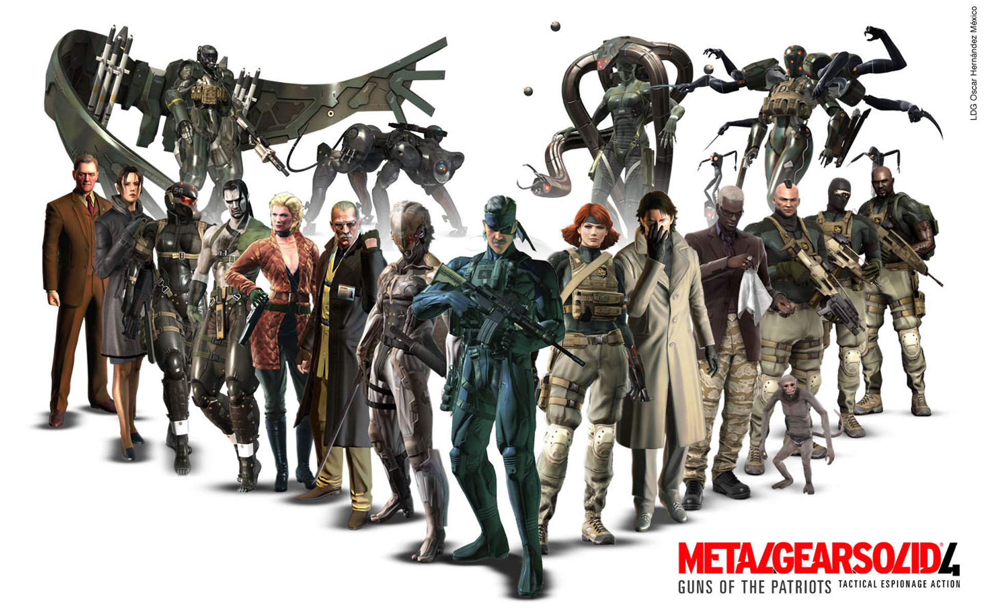 Free download Metal Gear Solid 4: Guns Of The Patriots (MGS 4) background ID:419882 hd 1920x1200 for desktop
