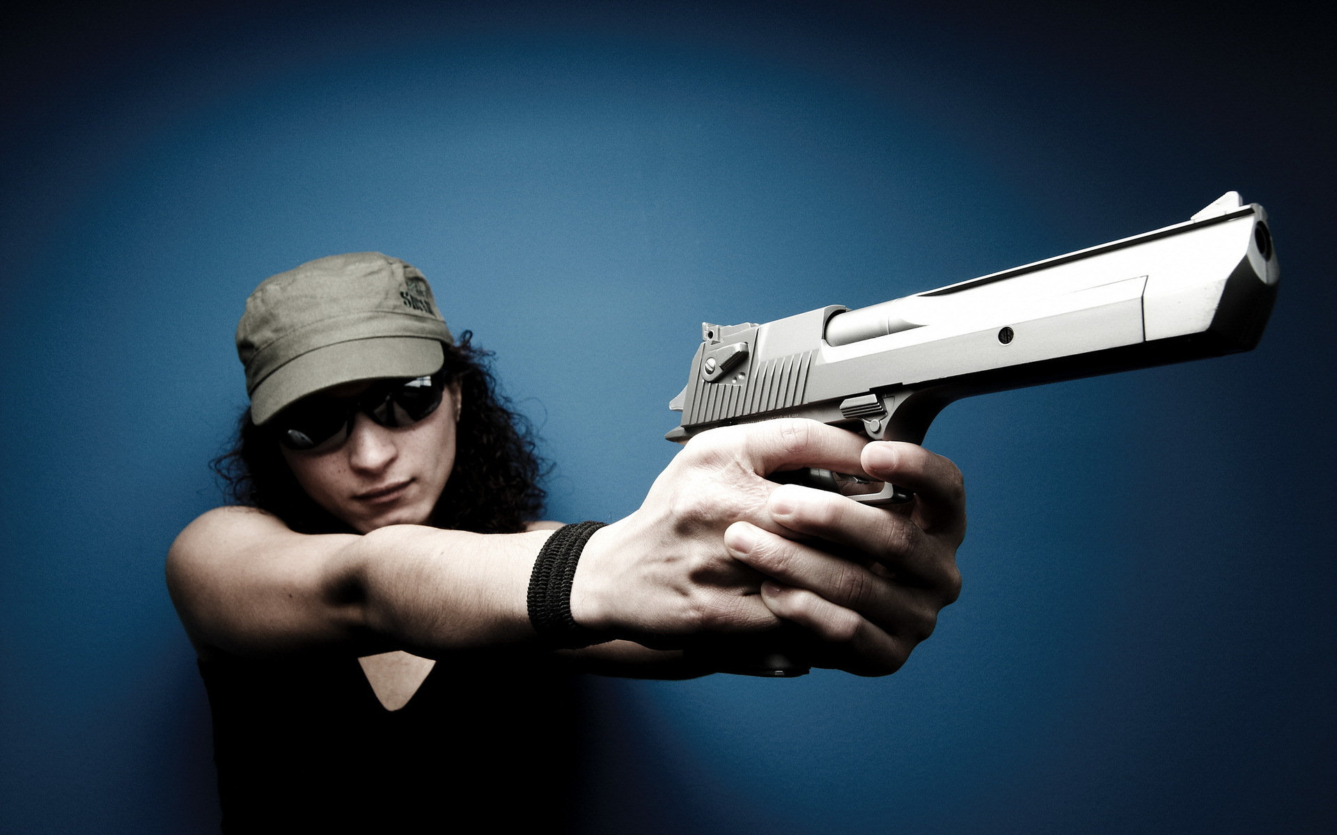 Download hd 1920x1200 Girls with Guns computer background ID:226214 for free