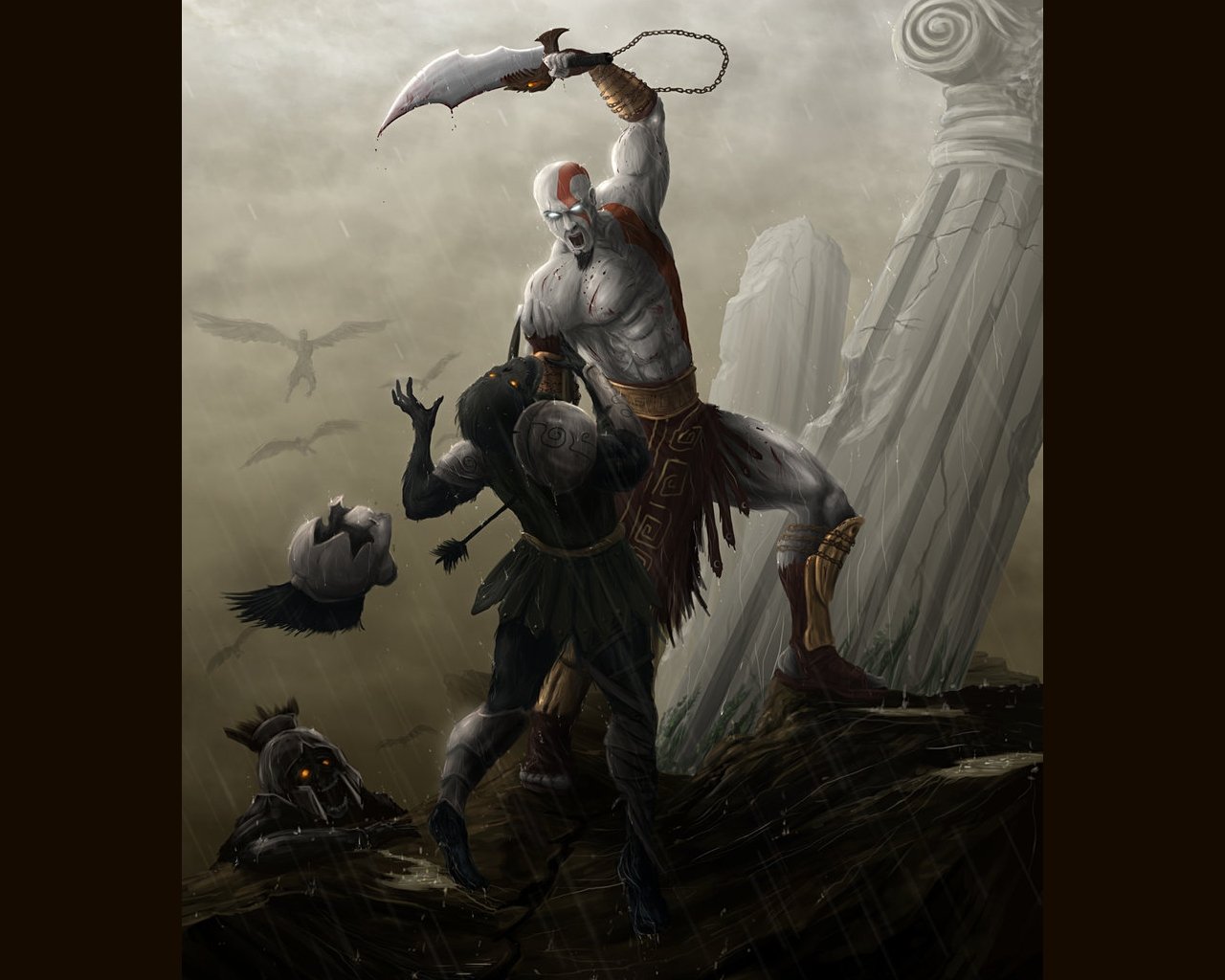 High resolution God Of War hd 1280x1024 background ID:319848 for computer