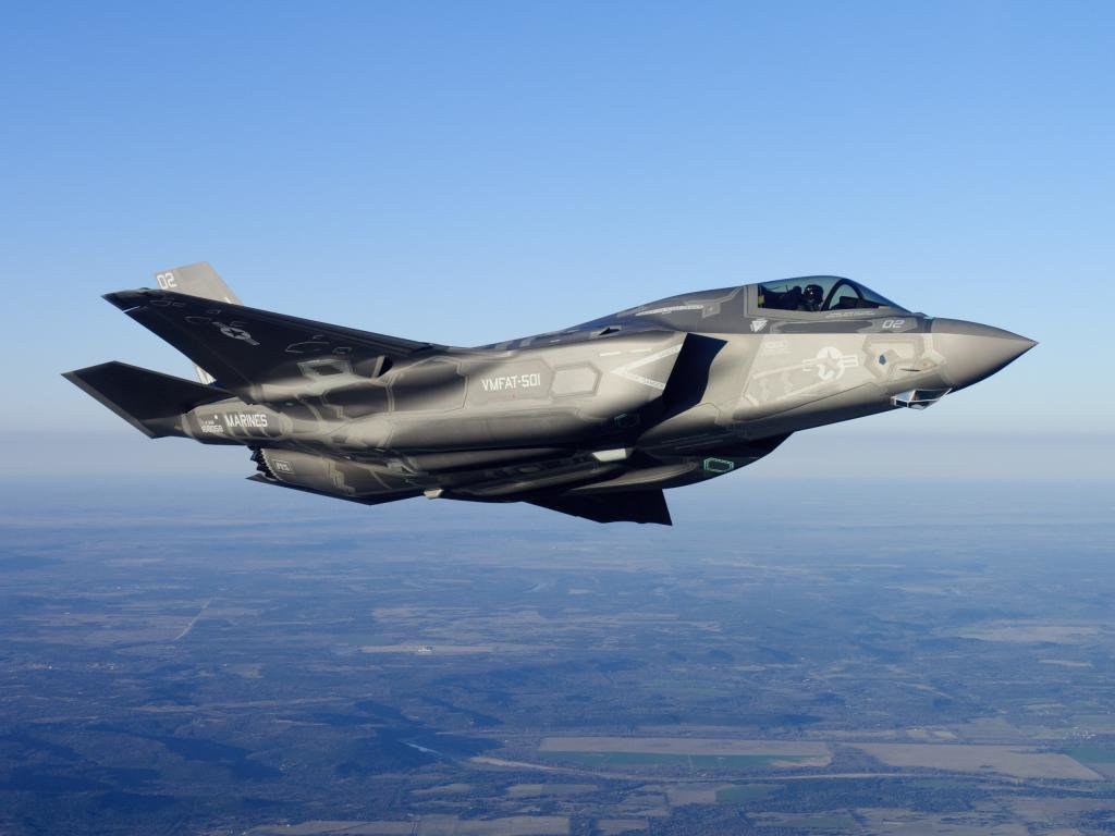 Best Lockheed Martin F-35 Lightning II background ID:62782 for High Resolution hd 1024x768 PC