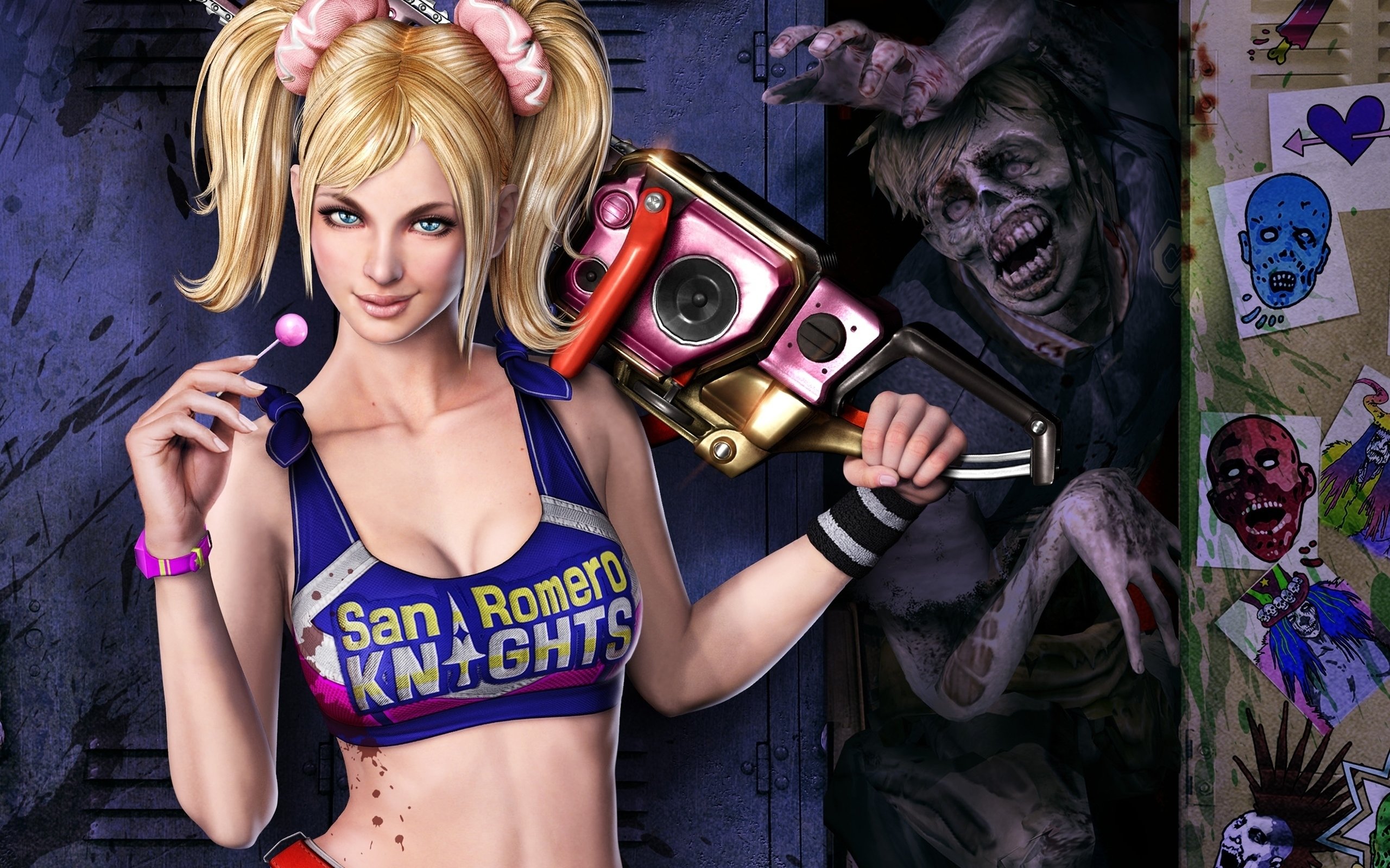 Awesome Lollipop Chainsaw free background ID:455858 for hd 2560x1600 computer
